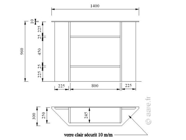 Plan console Argos. Aare.